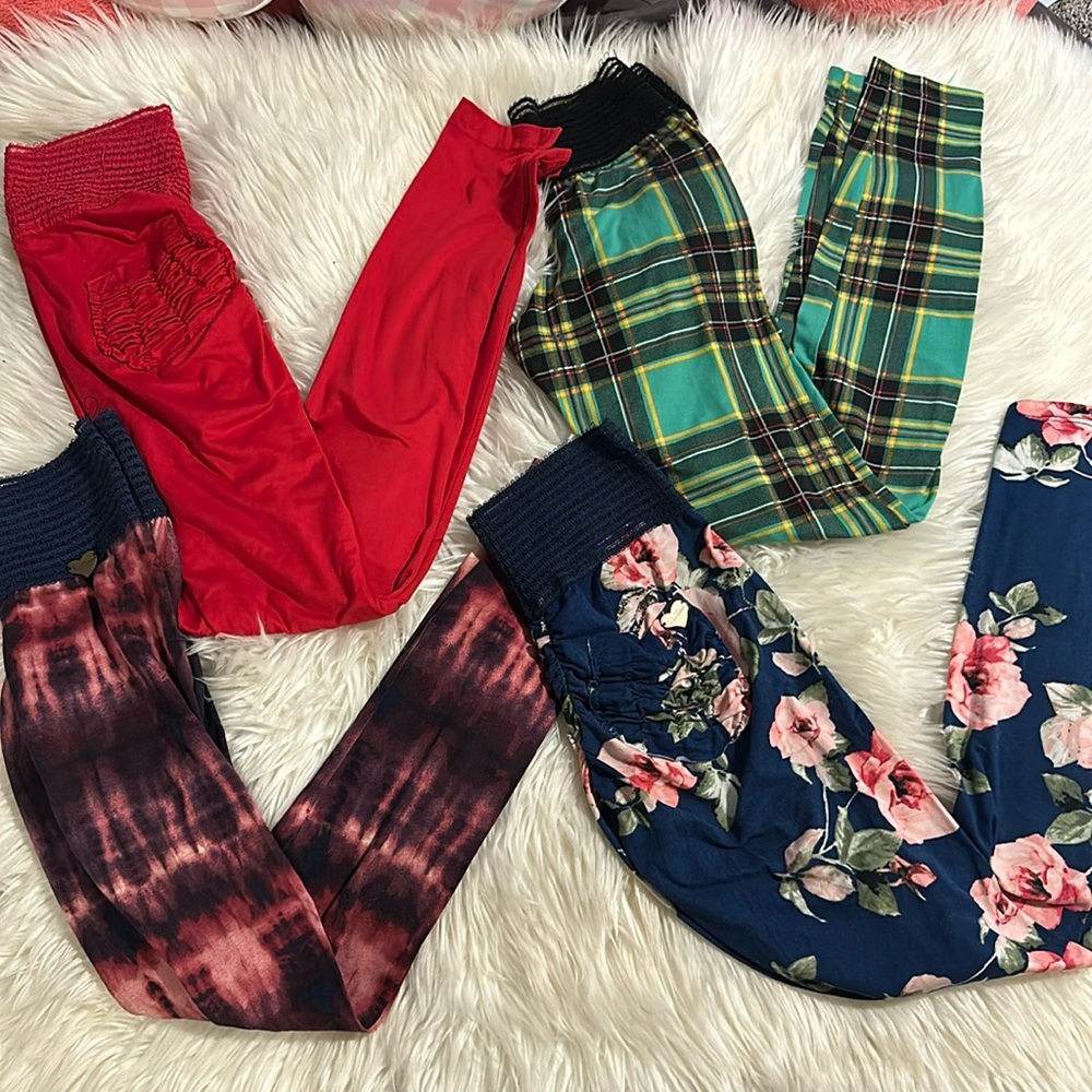 4 Cute Booty leggings- XS/S